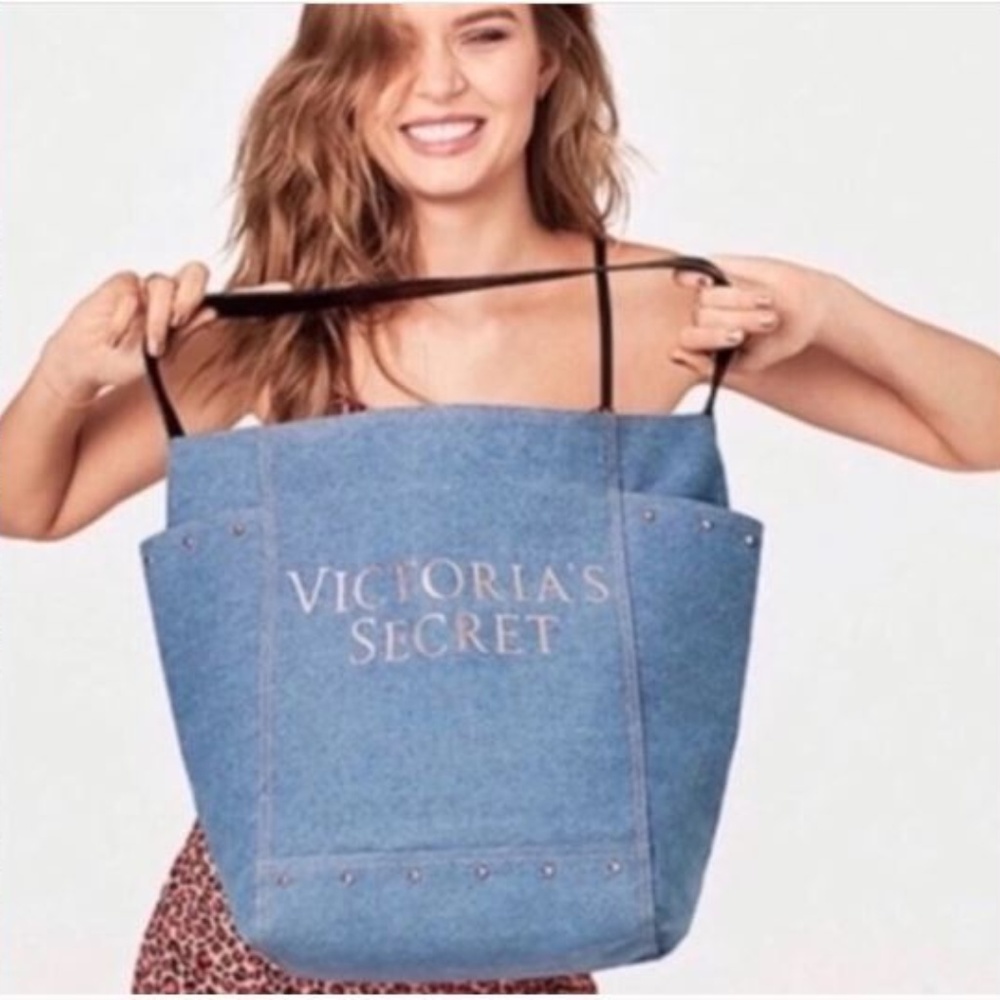Victoria’s Secret Denim Tote - New With Tags
